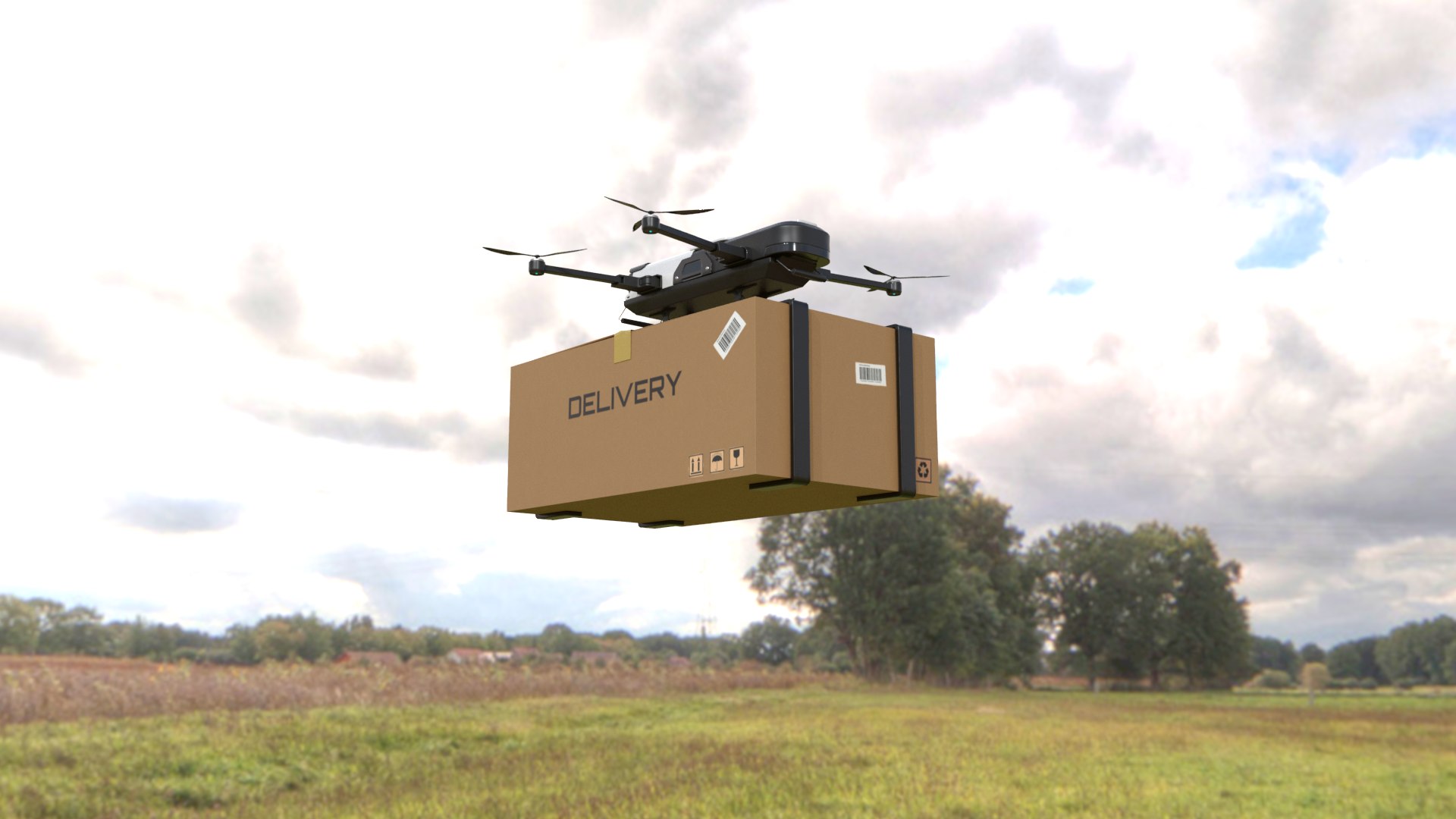 3D Delivery Drone https://p.turbosquid.com/ts-thumb/vF/ZUPgNu/DZ/z05/png/1709493743/1920x1080/fit_q87/3cce217517e10e3bfd20e471e092b0b34950328a/z05.jpg