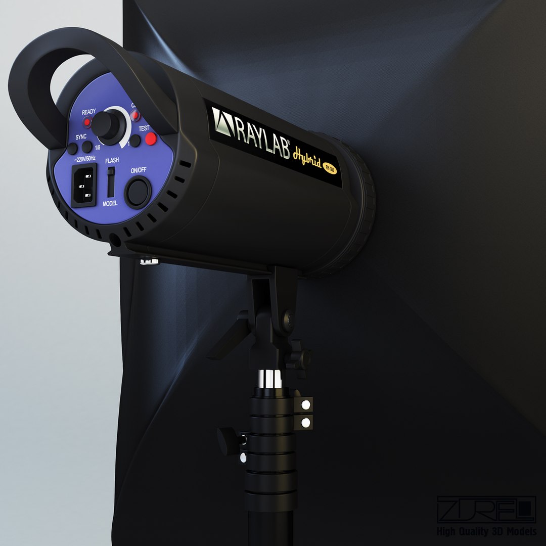 Raylab Studio Light 3d Model