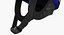 Horse Racing Jockey Helmet 3D Model