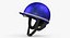 Horse Racing Jockey Helmet 3D Model
