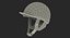 Horse Racing Jockey Helmet 3D Model