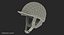 Horse Racing Jockey Helmet 3D Model