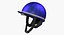 Horse Racing Jockey Helmet 3D Model