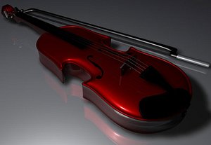 3dsmax instruments violin