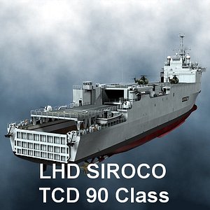 lhd siroco tcd 90 3d model