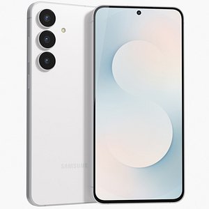 3D Samsung Galaxy S25 FE White