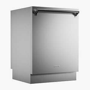 realistic dishwasher smeg model