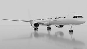 Boeing 757-300 3D model