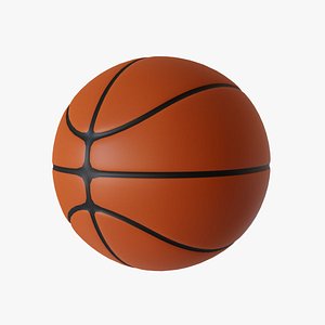 Basketball 3D model illustration model
