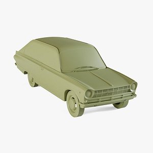 3D Mitsubishi Colt 800 1966