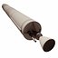 3D model spacecraft rocket engine
