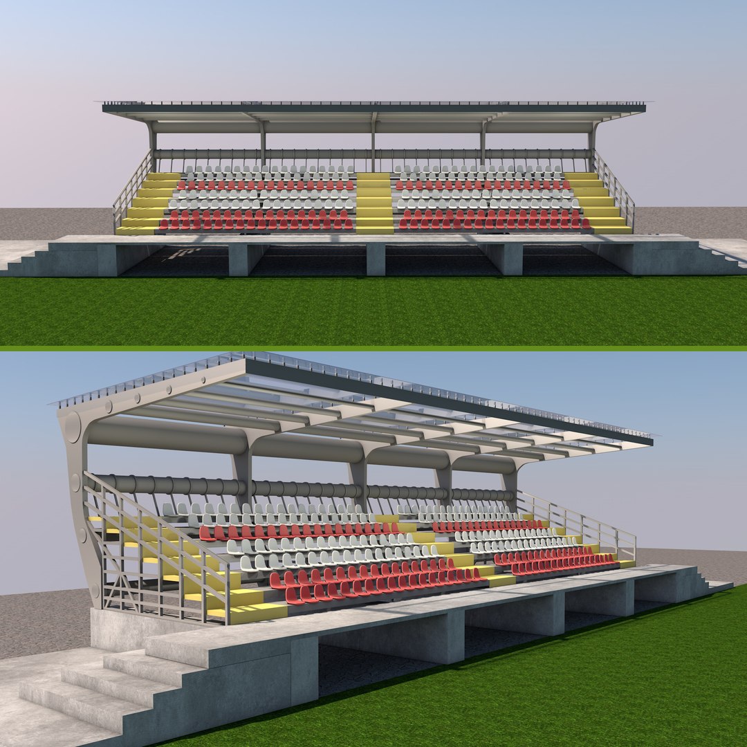 3D Tribune - TurboSquid 1915894