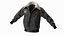 Aviator Flying Jacket Black Fur