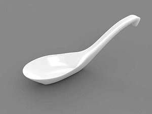 3d chinese spoon