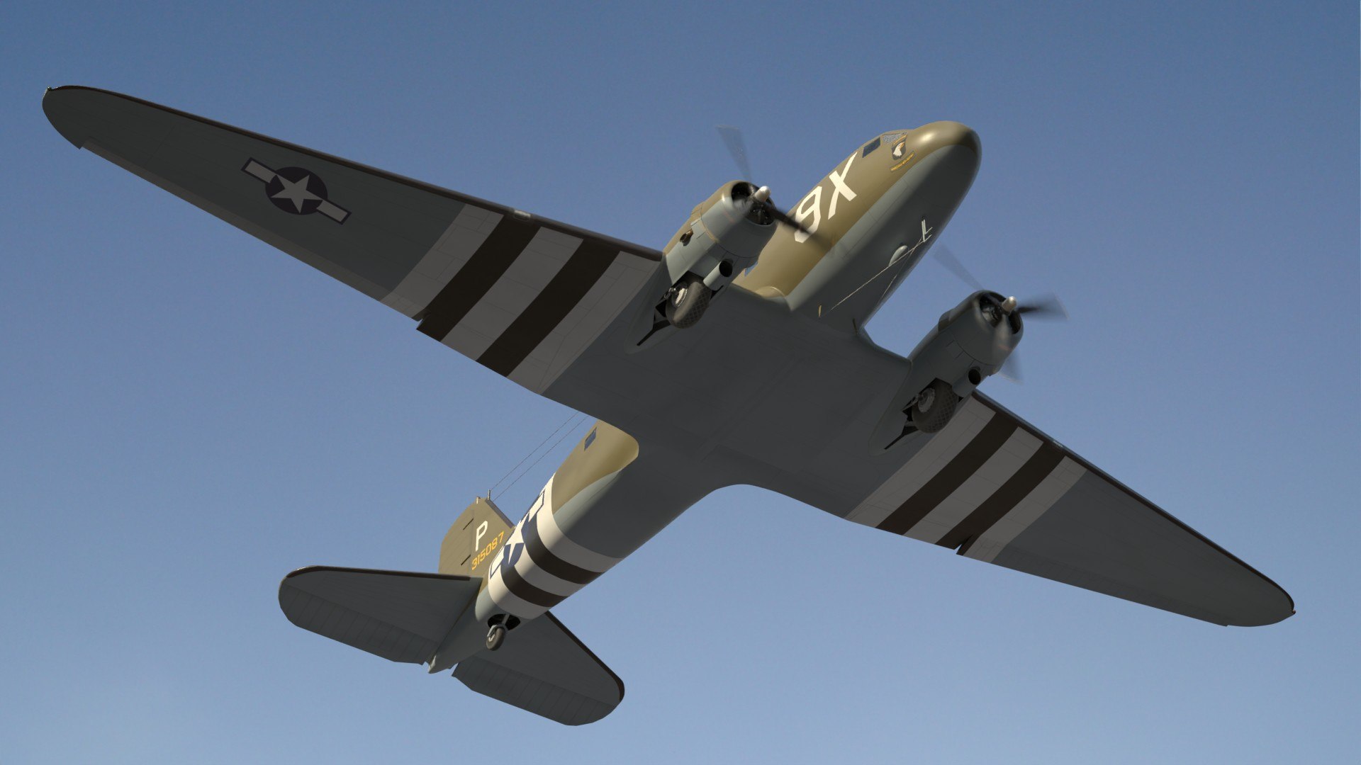 3D Douglas C47 Skytrain SC https://p.turbosquid.com/ts-thumb/vG/Hi3ILA/ny/c47scpr23/jpg/1747774890/1920x1080/fit_q87/e0efcffc7b370ccce126272f0644e1c7fa97eb2f/c47scpr23.jpg