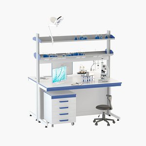 laboratory lab 3D model