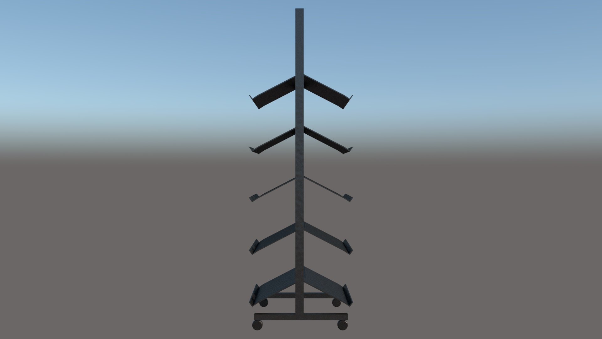 Shoe Stand Clostes stand 3D model - TurboSquid 2095718