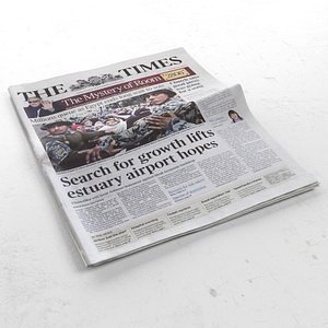 newspaper news 3d 3ds