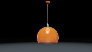 kartell style fly 3d model