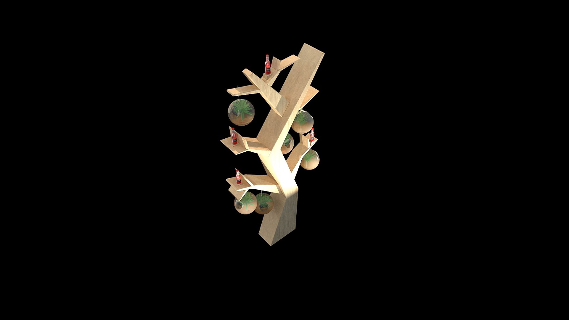 Tree structure 3D model - TurboSquid 1383770