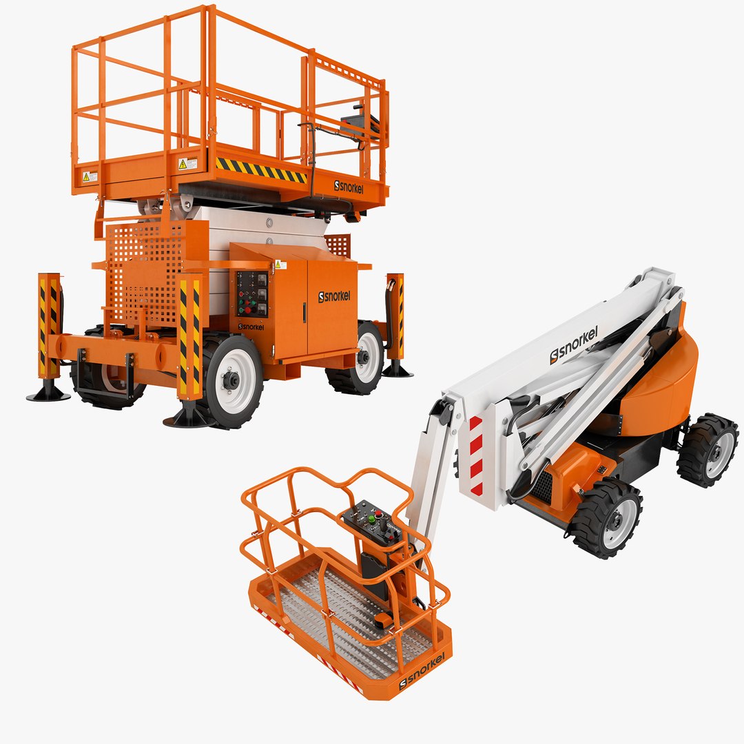 3d Model Snorkel Lifts 02