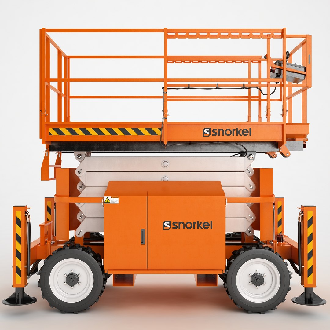 3d model snorkel lifts 02