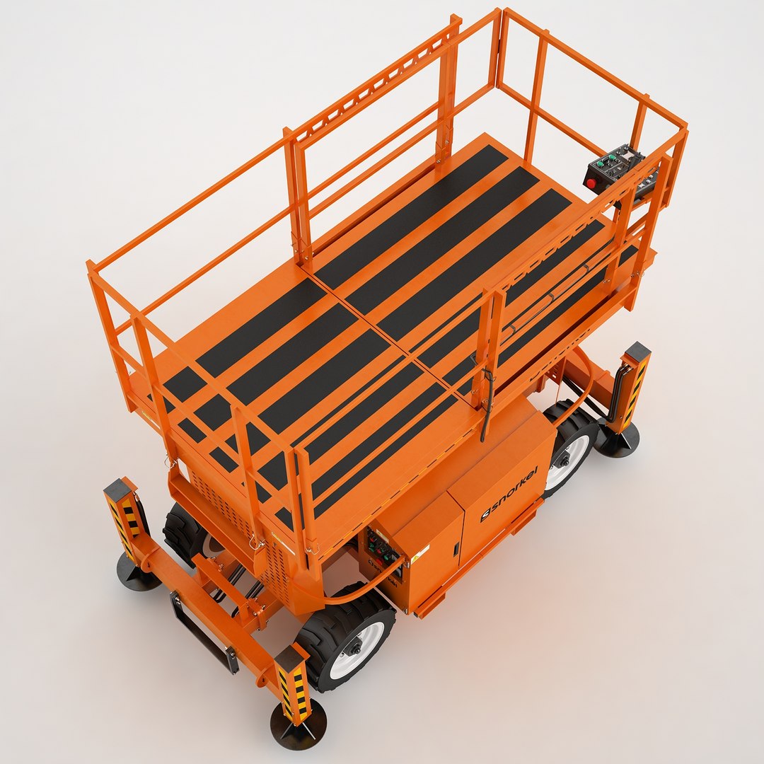 3d model snorkel lifts 02