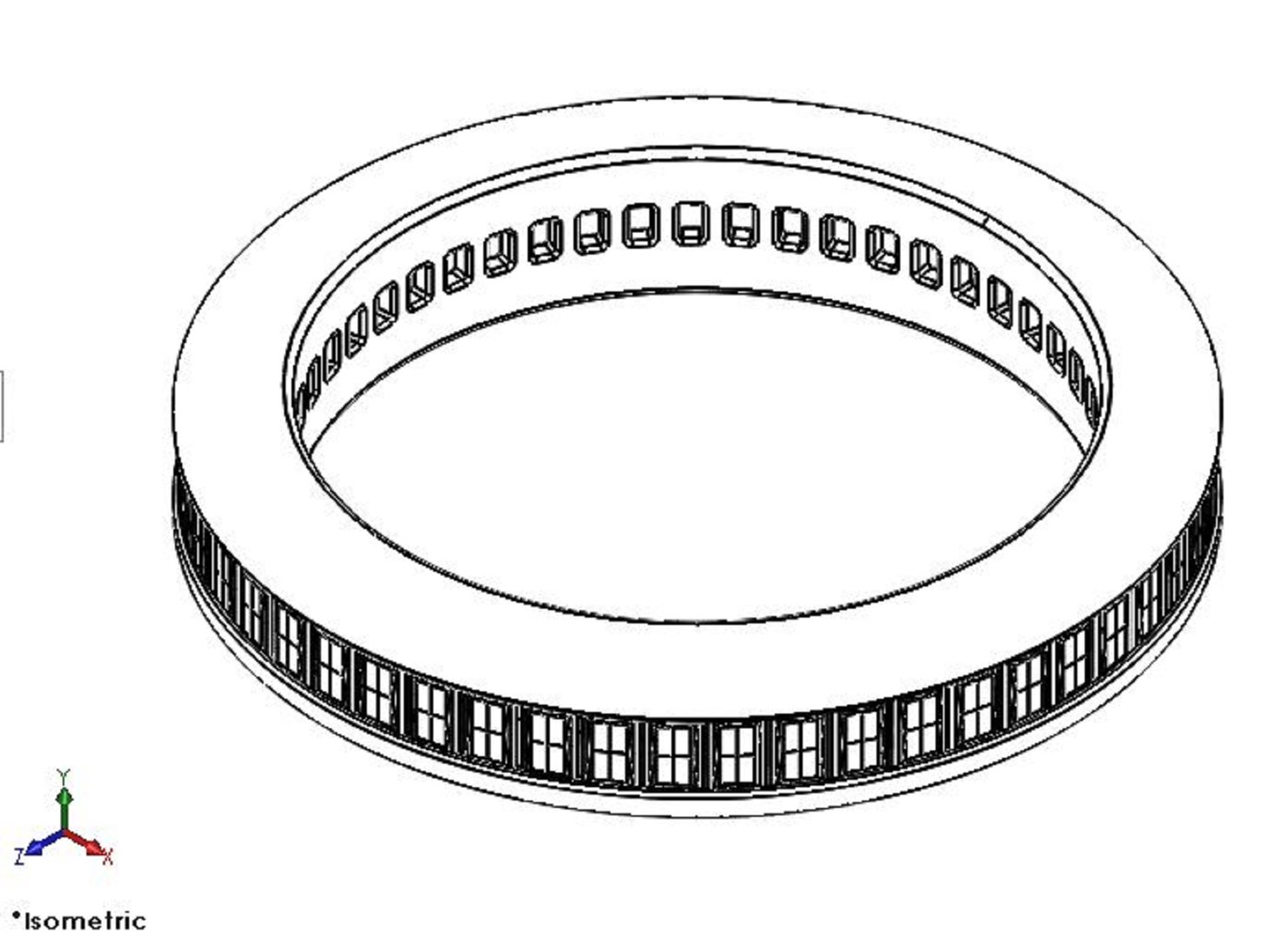 Channel ring 3D model - TurboSquid 2158306