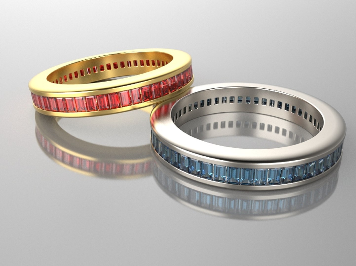 Channel ring 3D model - TurboSquid 2158306