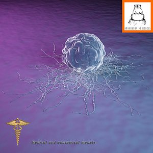 stem cell microscopic 3d fbx