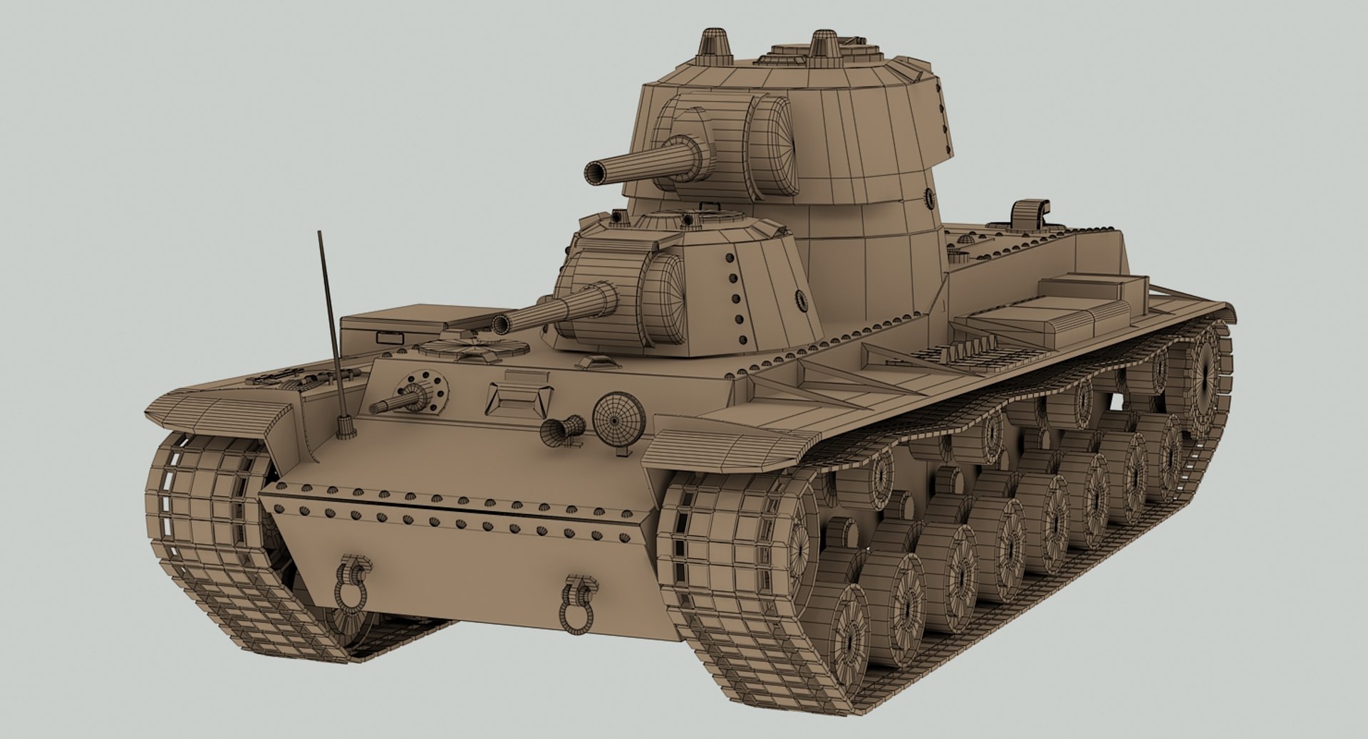 3D Model Ww2 Soviet Russian Smk - TurboSquid 1292018