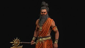 3D Parashurama Vishnu Avatar