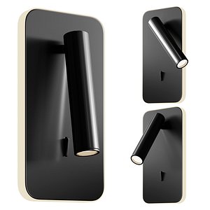Private 1 Rectangular LED Wall Sconce 3D model