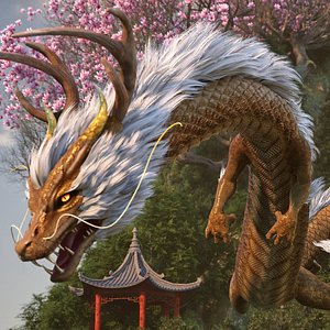 3D model Dragon-B3