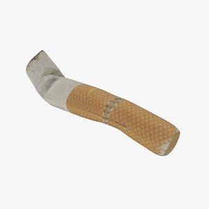 3D cigarette end 2