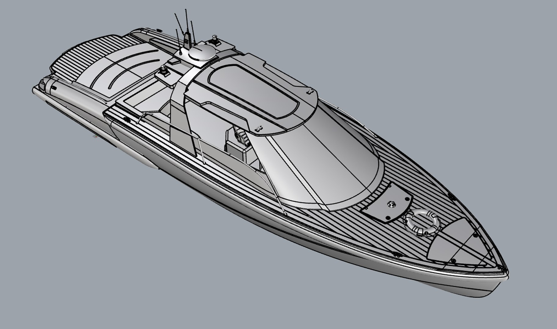 13m High Speed Yacht 3D - TurboSquid 2324207