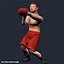 Free Boxer Rigged Lowpoly