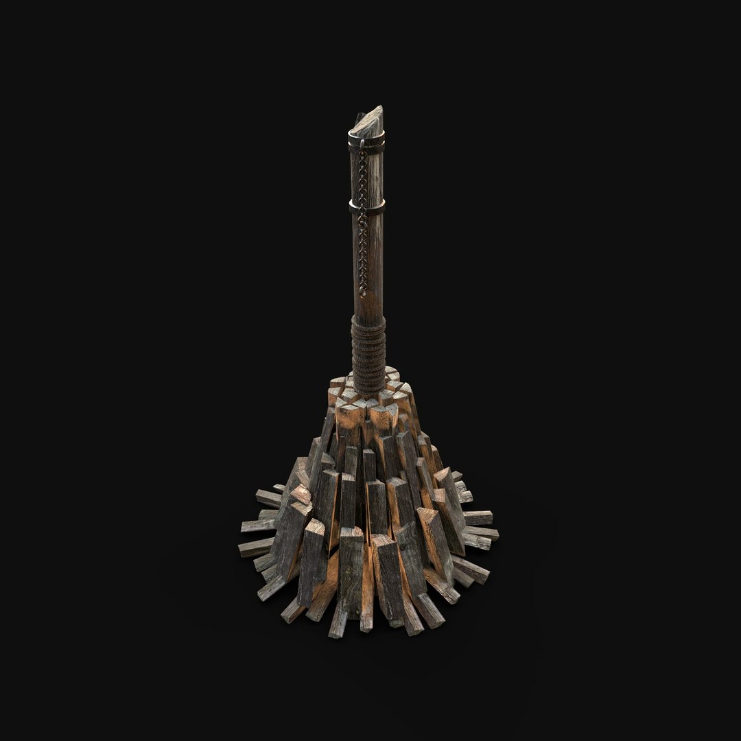 3D WITCH STAKE TORTURE TORMENT DEATH PYRE - TurboSquid 1864999