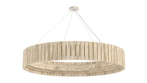 Currey and company Tetterby Chandelier 3D model
