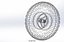 BLUE RIM RUBBER WHEEL TIRE TYRE HUB BEARING CART PNEUMATIC TREAD