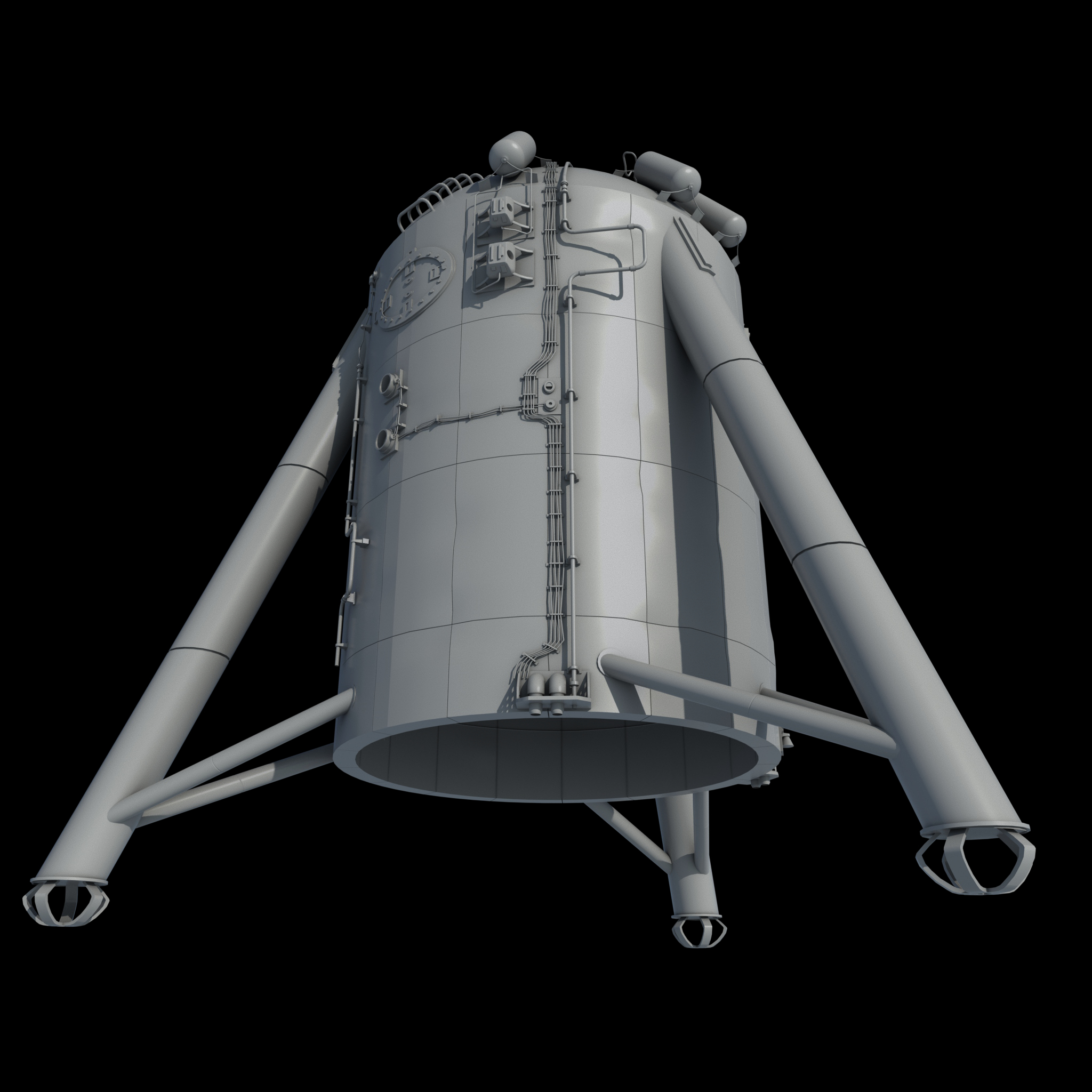 Free 3D model Starhopper - A Starship Prototype - TurboSquid 2000074