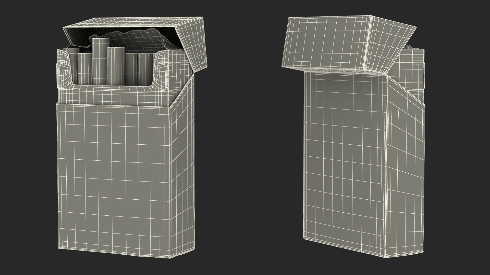 3D Model Packaged Cigarette Box Camel - TurboSquid 2329810