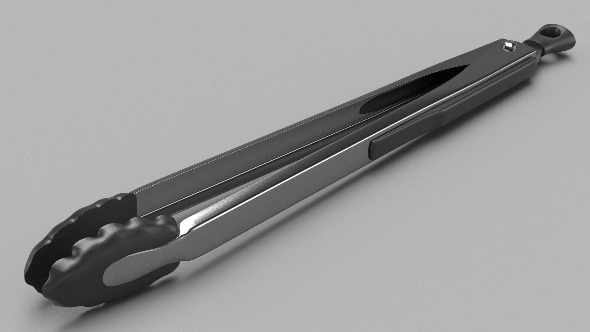 Nylon Head Serving Tongs 3D Model - TurboSquid 2130157
