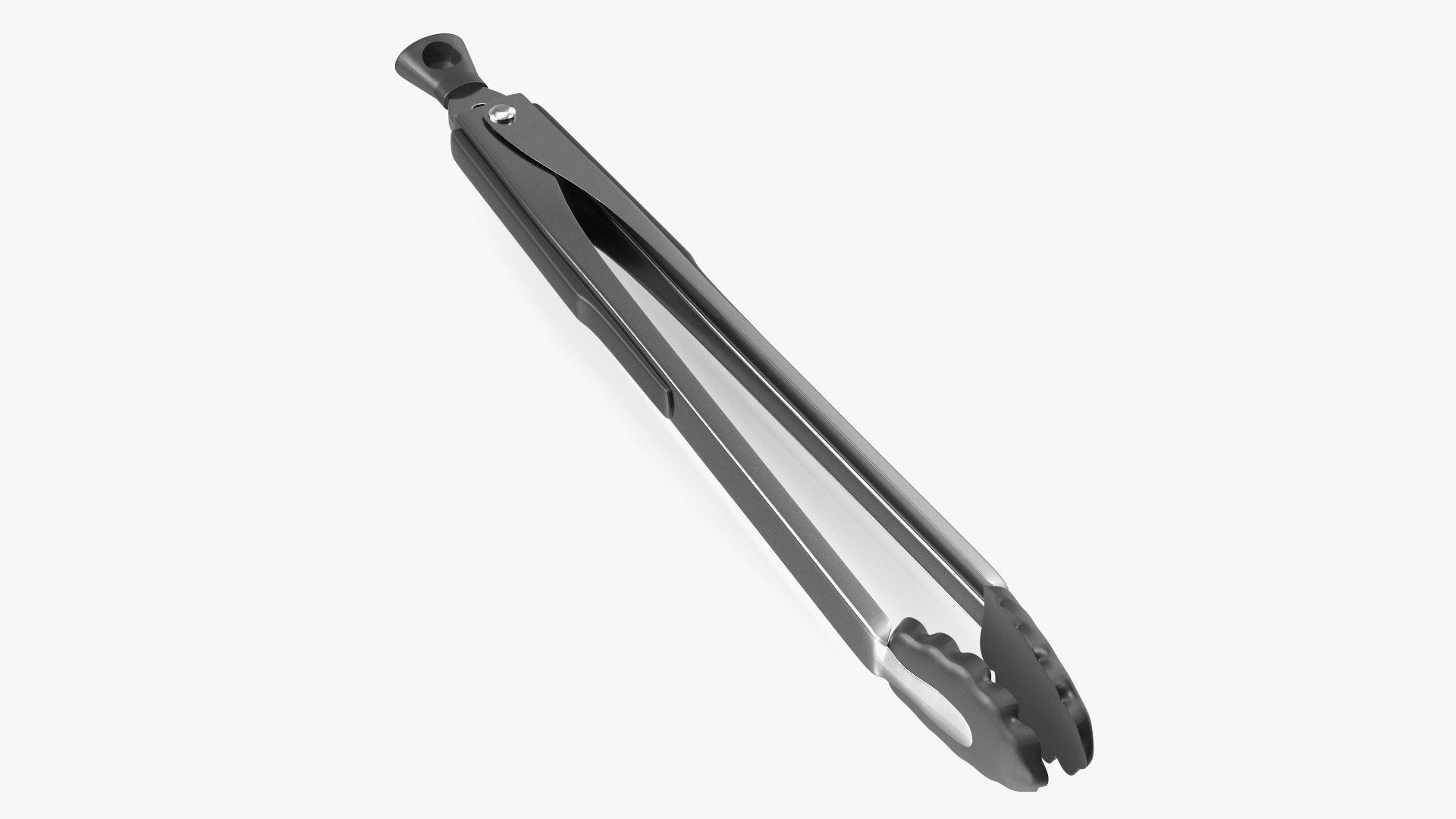 Nylon Head Serving Tongs 3D model preview