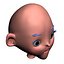 Cabeza de bebe toon 2