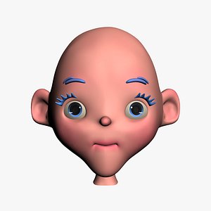 3ds cartoon head