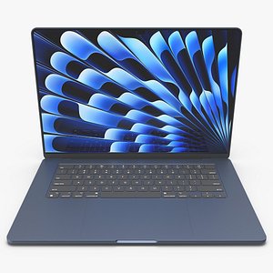 Midnight Apple MacBook Air 15 3D