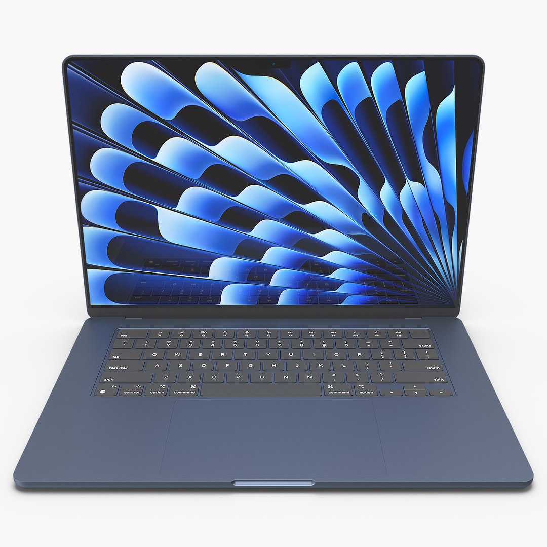 Midnight Apple MacBook Air 15 3D - TurboSquid 2113745