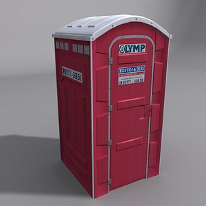 public toilet 3d 3ds