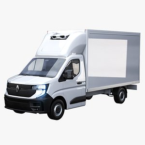3D Renault Master 2025 Refrigerated Van - High-Detail 3D Model